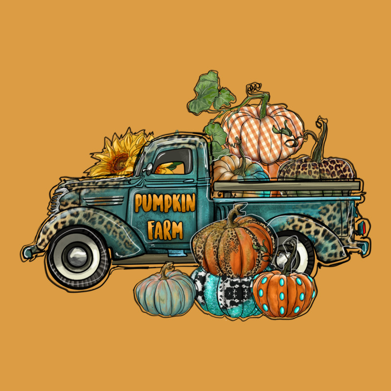 Western Pumpkin Farm Truck Urban Heavy Tee by RanaPortraitStore | Teevron