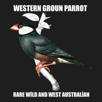 Western Ground Parrot Rare Wild And West Australian Heavyweight Hoodie | Teevron