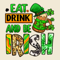 Eat Drink And Be Irish St. Patrick's Ladies Tee | Teevron