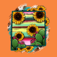 New Mexico Map Sunflower Cactus Serape Premium Sweatshirt | Teevron