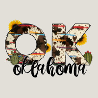 Oklahoma State Cowhide Serape Cactus Heavy Core Tee | Teevron