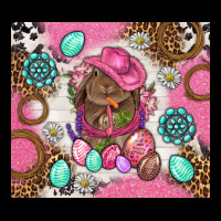 Cowboy Bunny Easter Tumbler Heavy Core Tee | Teevron