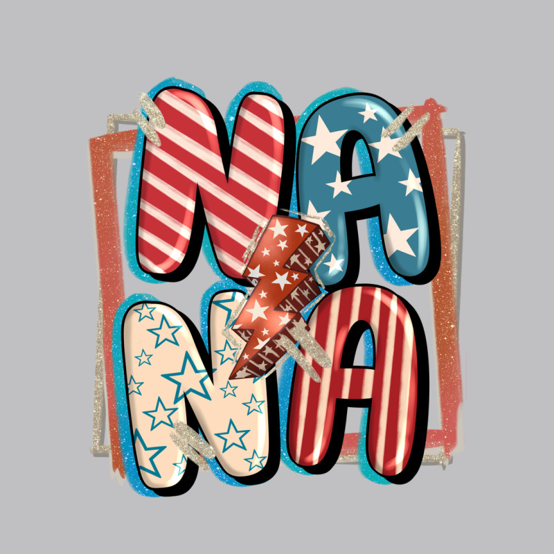 4th Of July Nana With Lightning Bolt Classic Tee by FaDigitalArtStudio | Teevron