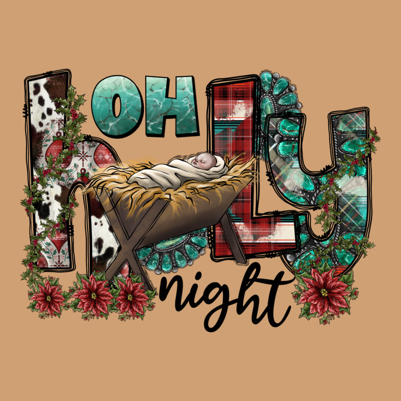 Oh Holy Night Vintage Tee by CowhideDigitalArt | Teevron