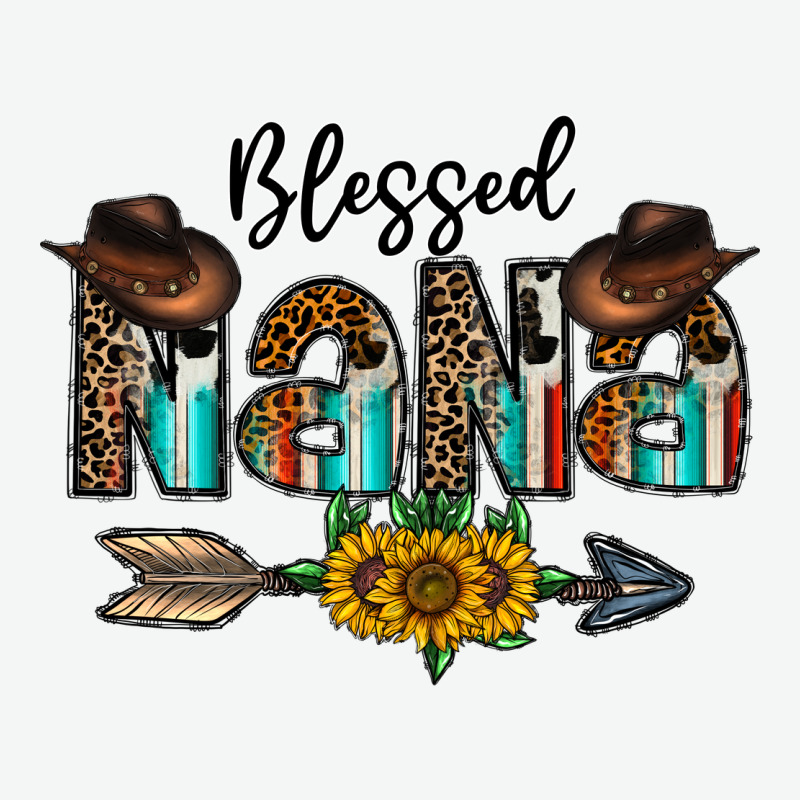 Blessed Nana Urban Heavy Tee by CowhideDigitalArt | Teevron