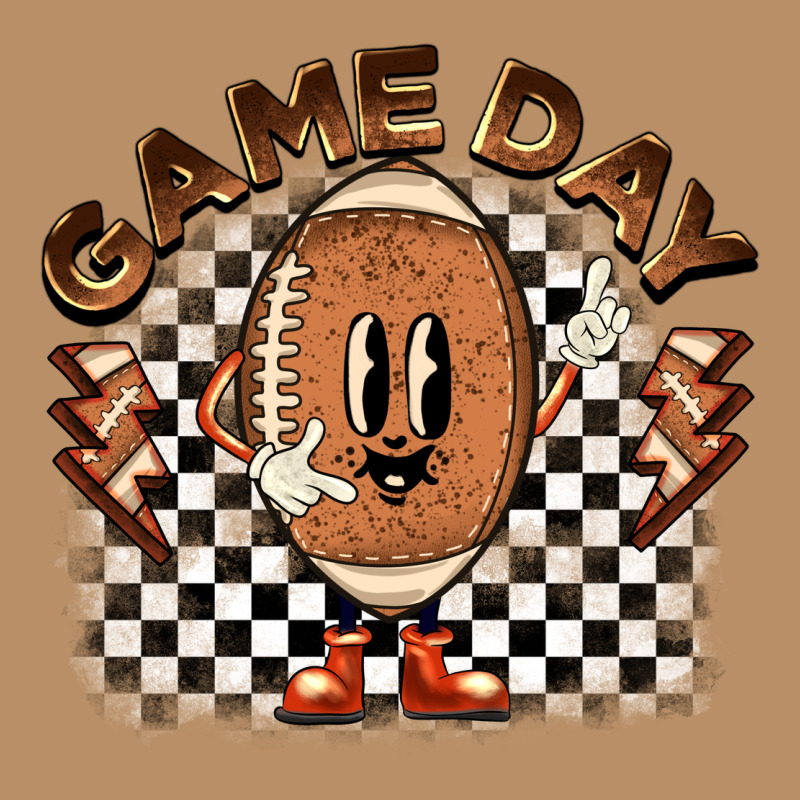 Game Day Football Vintage Hoodie by BarkalooDesign | Teevron
