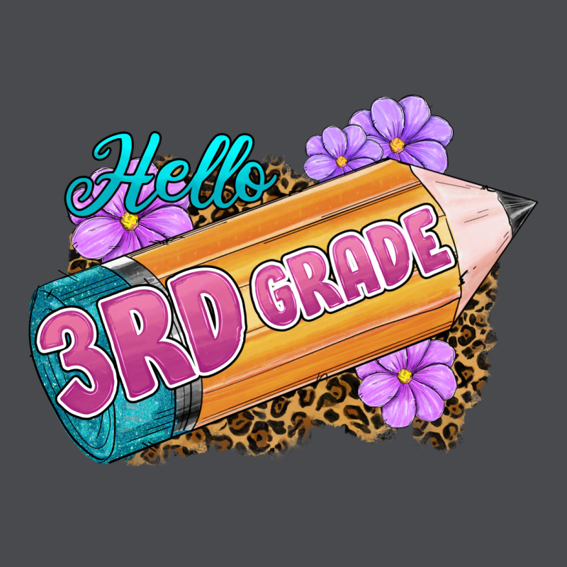 Hello 3rd Grade Zipper Hoodie by RanaPortraitStore | Teevron