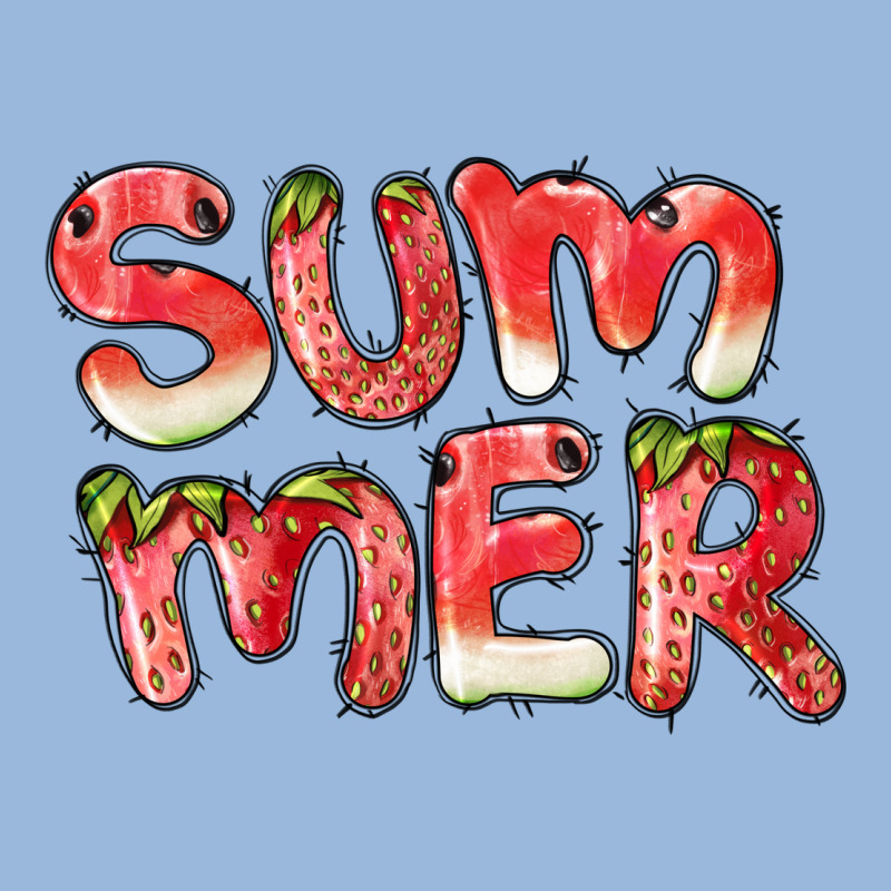 Summer Watermelon And Strawberry Premium Hoodie by BarkalooDesign | Teevron