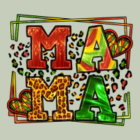Juneteenth Leopard Frame Mama Mother's Day Ladies Tee | Teevron