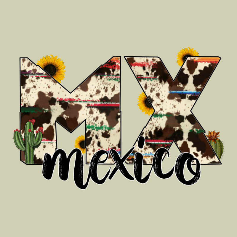 Mexico State Cowhide Serape Cactus Heavy Core Tee by RanaPortraitStore | Teevron