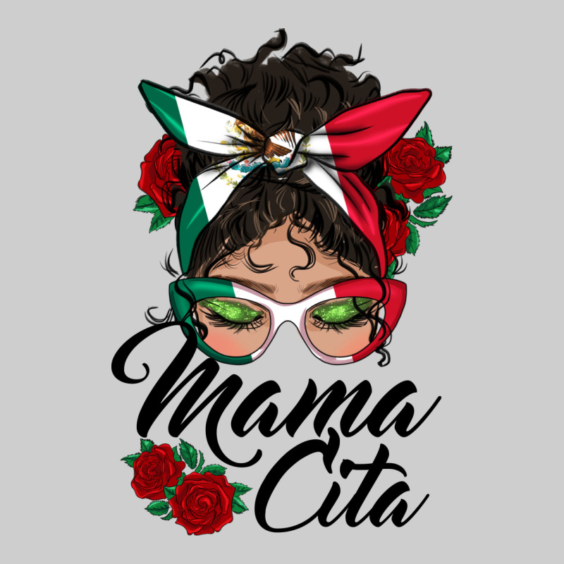 Mexican Mamacita Messy Bun Premium Tee by BundleAndBundleShop | Teevron