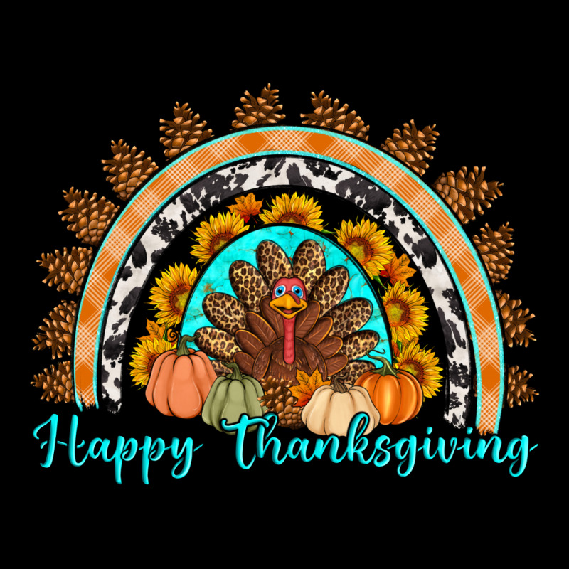 Happy Thanksgiving Rainbow Long Sleeve Tee by Artiststas | Teevron