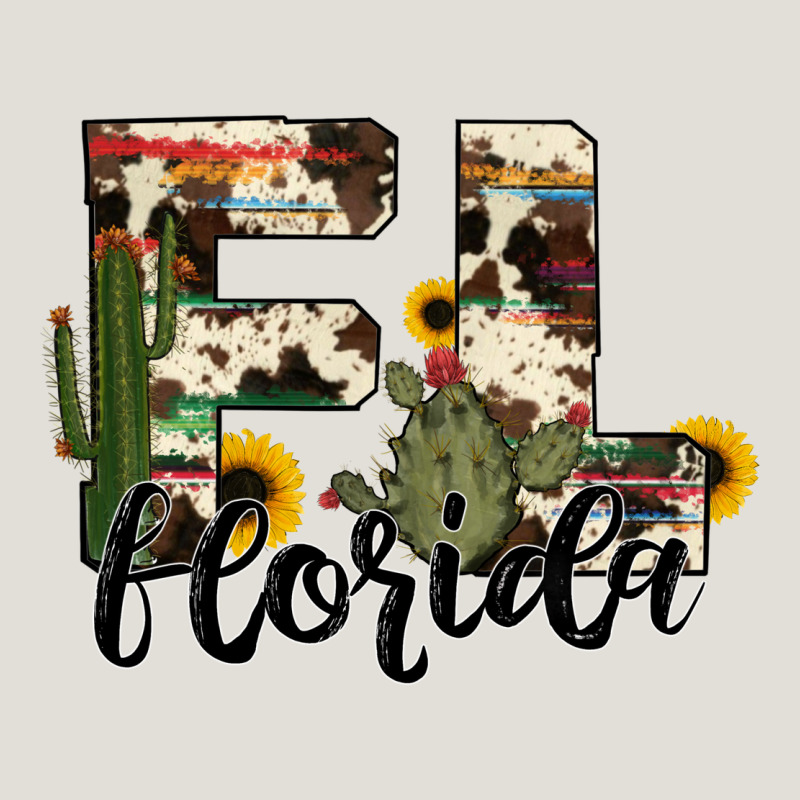 Florida State Cowhide Serape Cactus Heavy Core Tee by RanaPortraitStore | Teevron