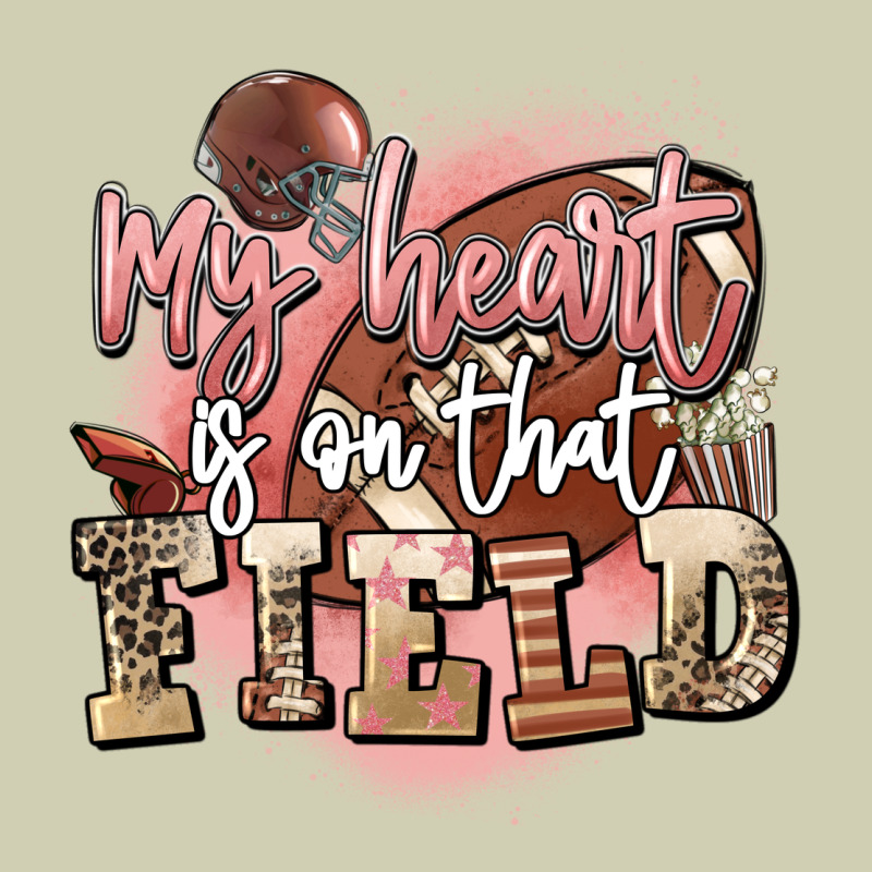 My Heart Is On That Field Heavy Core Tee by FaDigitalArtStudio | Teevron