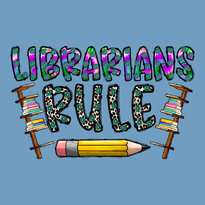Librarians Rule Urban Heavy Tee by CowhideDigitalArt | Teevron