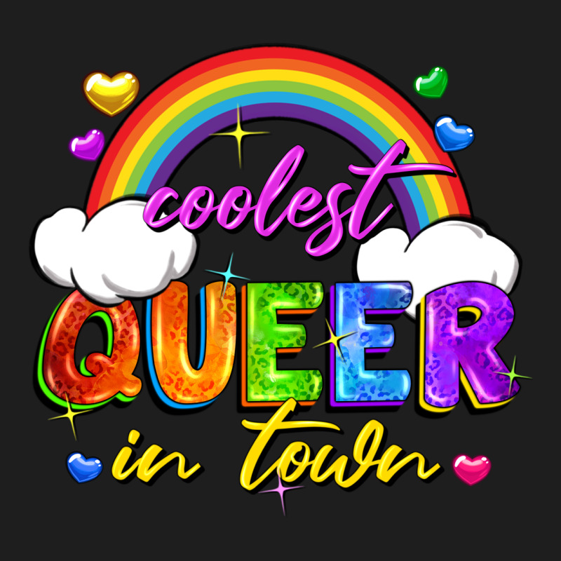 Coolest Queer In Town Classic Tee by FaDigitalArtStudio | Teevron