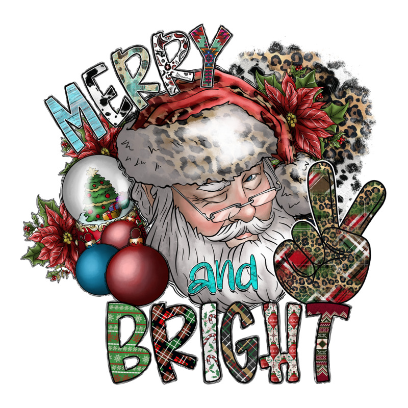 Merry And Bright Urban Heavy Tee by SublimationCraftShop | Teevron
