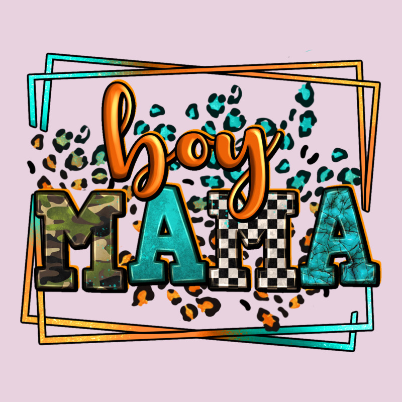 Leopard Camo Boy Mama Mother's Day Ladies Tee by LillyAllenDesigns | Teevron