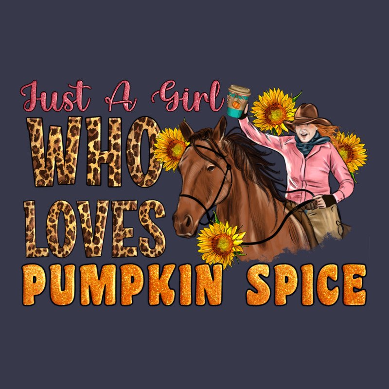 Just A Girl Who Loves Pumpkin Spice Cowgirl Long Sleeve Tee by Artiststas | Teevron
