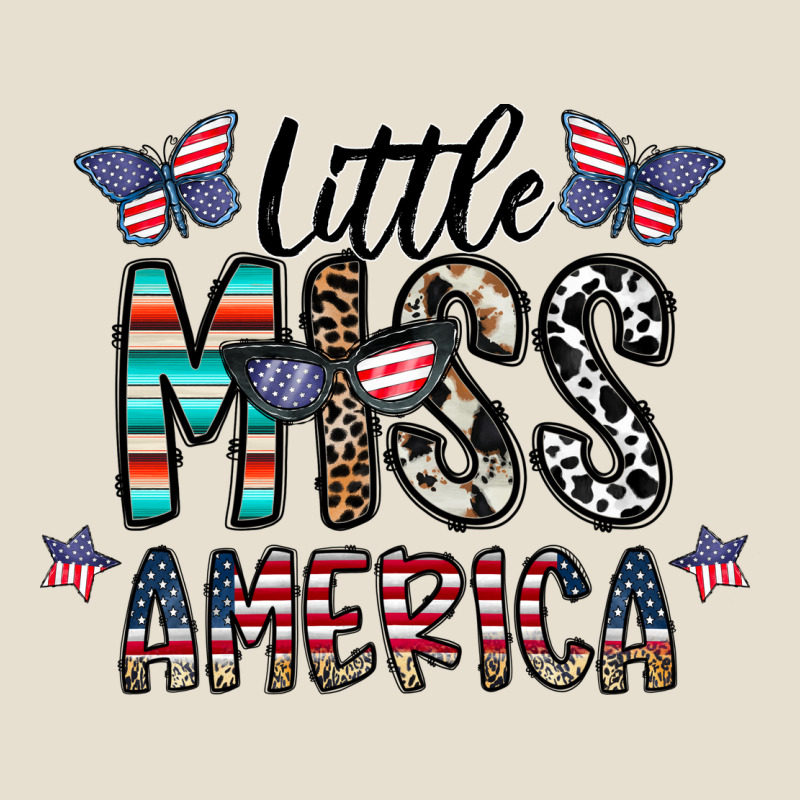 Little Miss America Urban Heavy Tee by CowhideDigitalArt | Teevron