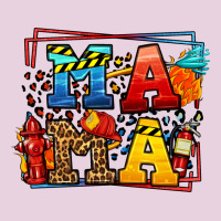 Leopard Frame Firefighter Mama Mother's Day Ladies Tee | Teevron