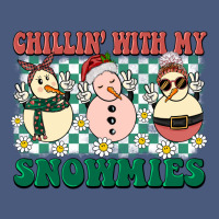 Chillin With My Snowmies Vintage Hoodie | Teevron