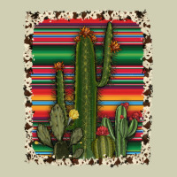 Serape Cowhide Cacti Heavy Core Tee | Teevron