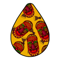 african masks teardrop  5 | Teevron