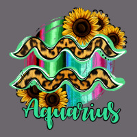 Aquarius Zodiac Sign Sunflower Leopard Serape Premium Sweatshirt | Teevron
