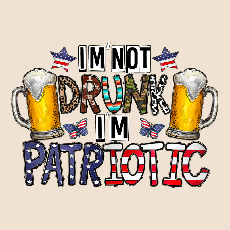 I'm Not Drunk I'm Patriotic Urban Heavy Tee by CowhideDigitalArt | Teevron