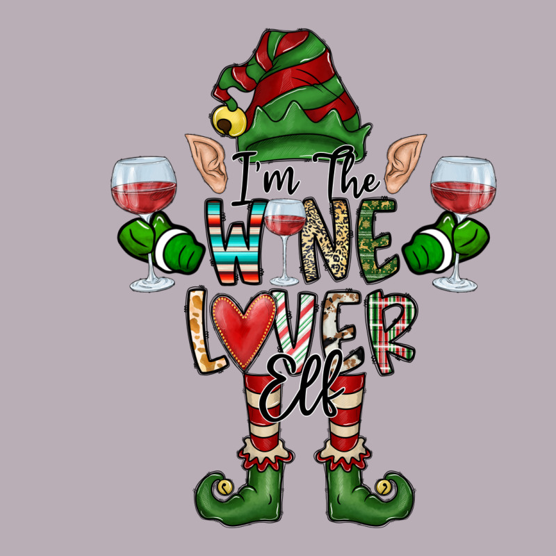 I'm The Wine Lover Elf Vintage Tee by CowhideDigitalArt | Teevron