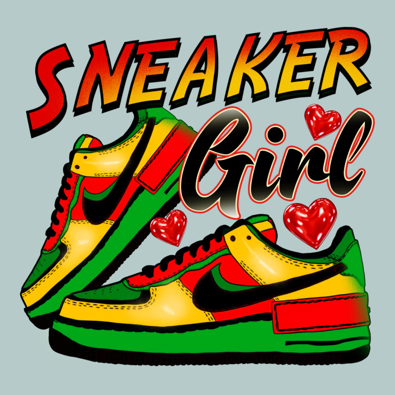 Sneaker Girl Heavy Core Tee by FaDigitalArtStudio | Teevron