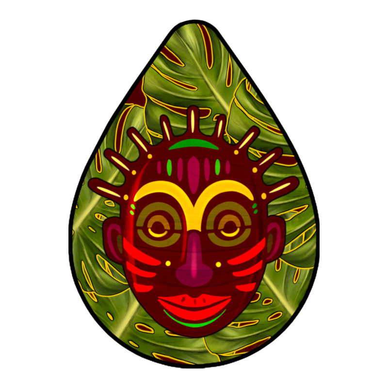 African Masks Teardrop  7 Premium Tee by BundleAndBundleShop | Teevron