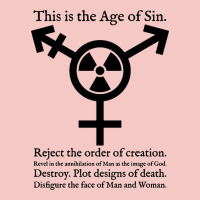 This Is The Age Of Sin   Transgender Symbol Urban Heavy Tee | Teevron