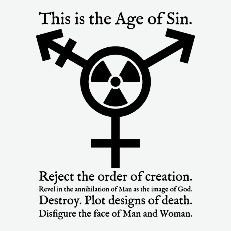 This Is The Age Of Sin   Transgender Symbol Urban Heavy Tee by artisFamous | Teevron