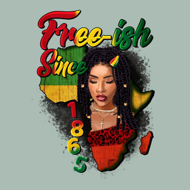 Free-ish Since 1865 Black Woman Classic Tee by FaDigitalArtStudio | Teevron