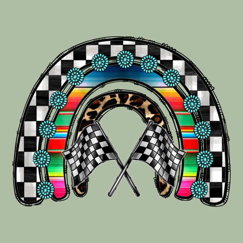 Racing Rainbow Urban Heavy Tee by CowhideDigitalArt | Teevron