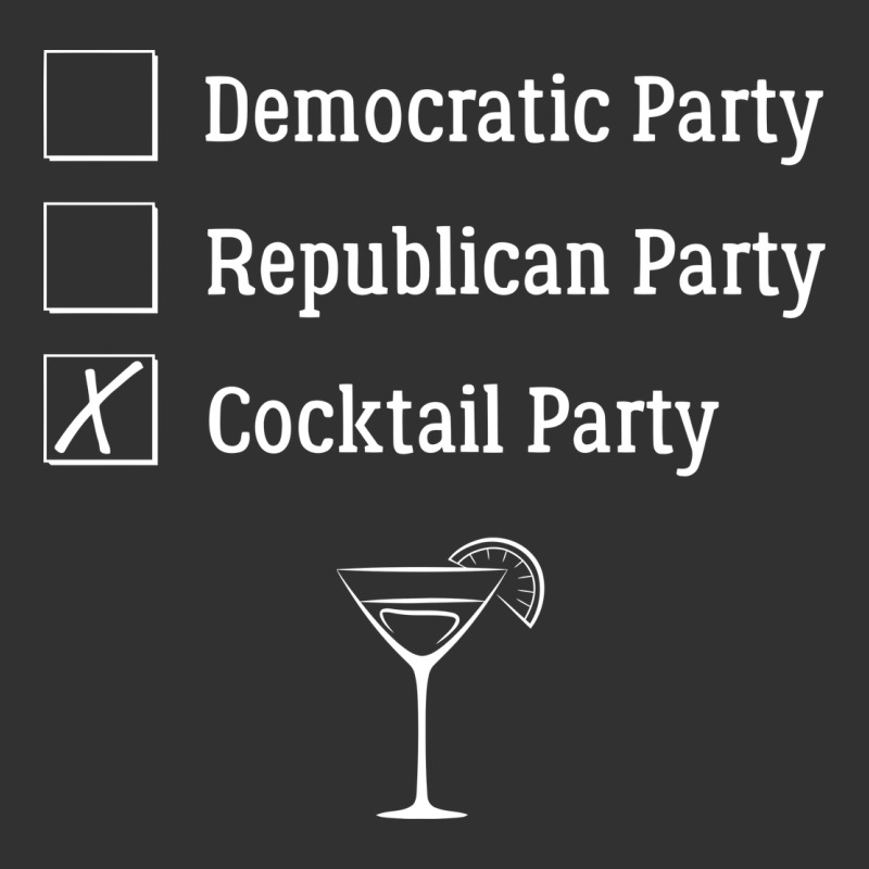 Democratic Republican Cocktail Party Funny Urban Heavy Tee by artisFamous | Teevron