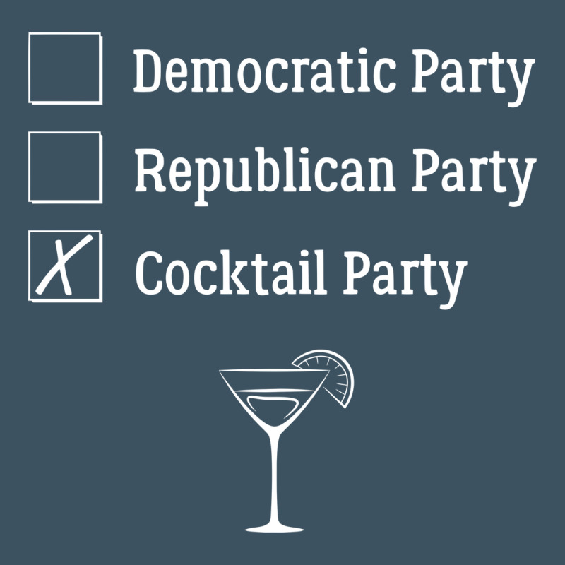 Democratic Republican Cocktail Party Funny Urban Heavy Tee by artisFamous | Teevron