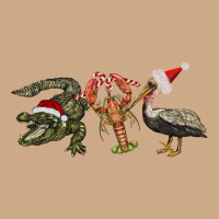 Christmas Alligator Pelican Crawfish Vintage Hoodie | Teevron