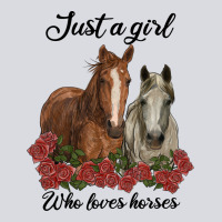Just A Girl Who Loves Horses No Background Zipper Hoodie | Teevron
