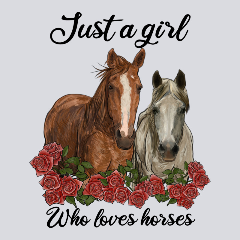 Just A Girl Who Loves Horses No Background Zipper Hoodie by RanaPortraitStore | Teevron