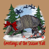Greetings Of The Season Y'all With Armadillo Vintage Hoodie | Teevron
