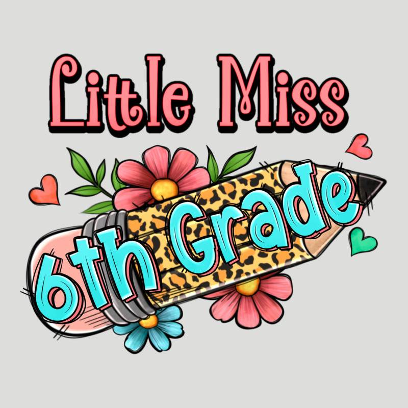 Little Miss Sixth Grade Zipper Hoodie by RanaPortraitStore | Teevron