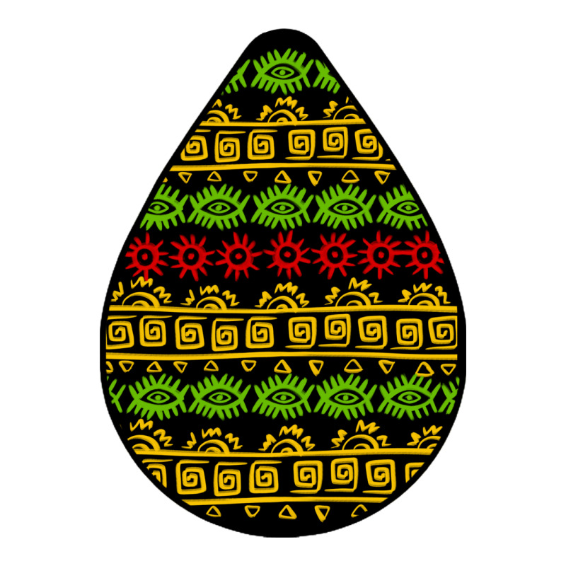 African Masks Teardrop Premium Tee by BundleAndBundleShop | Teevron