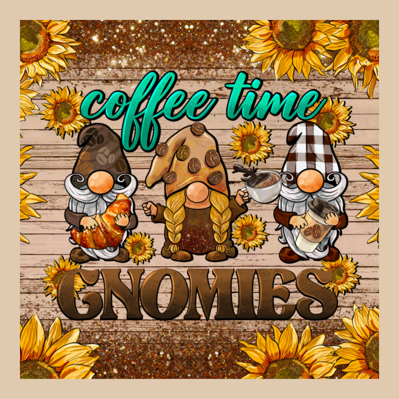 Coffee Time Gnomies Mug Coaster Classic Tee by BarkalooDesign | Teevron