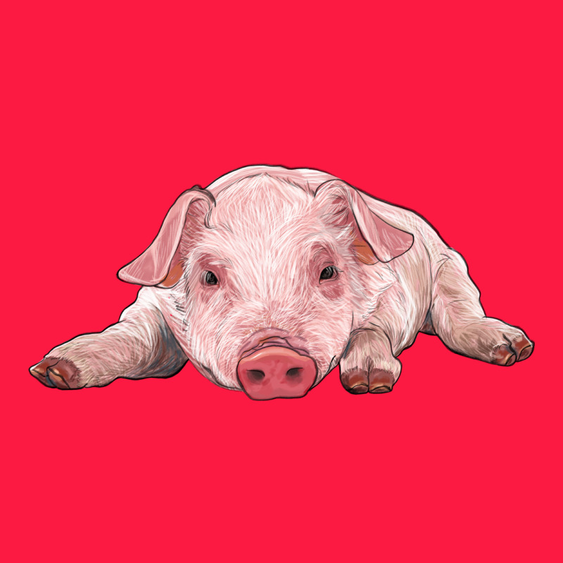 Baby Pig Zipper Hoodie by RanaPortraitStore | Teevron