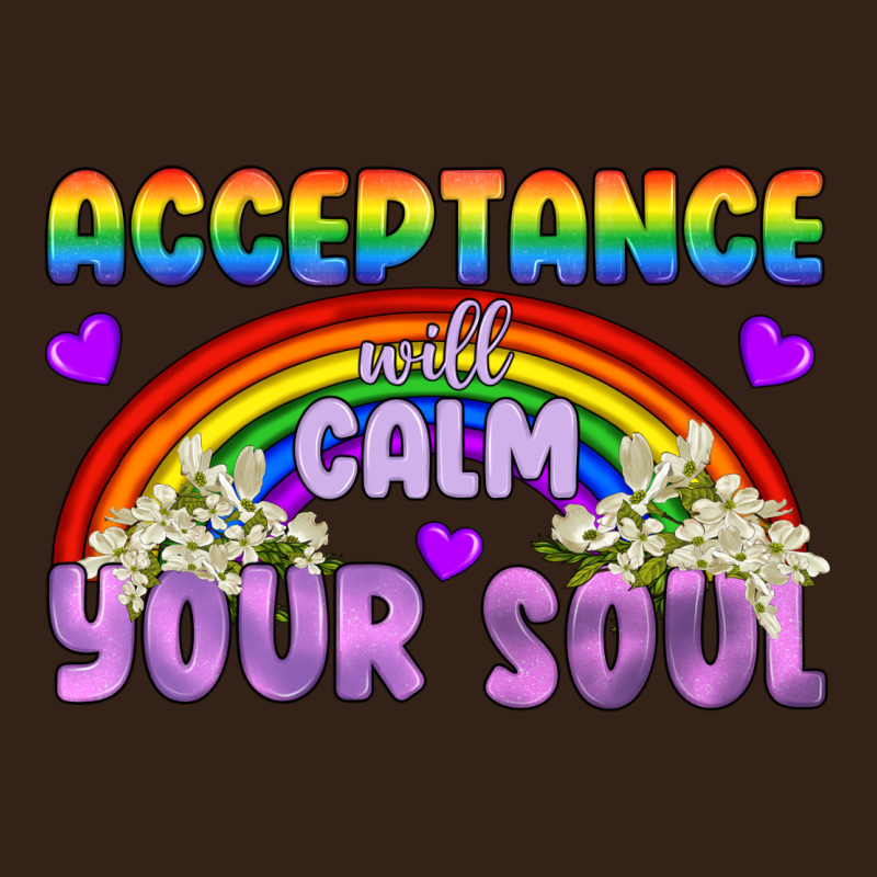 Lgbtq Acceptance Will Calm Your Soul Heavy Core Tee by BundleAndBundleShop | Teevron