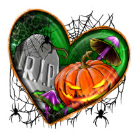 halloween heart with pumpkin | Teevron