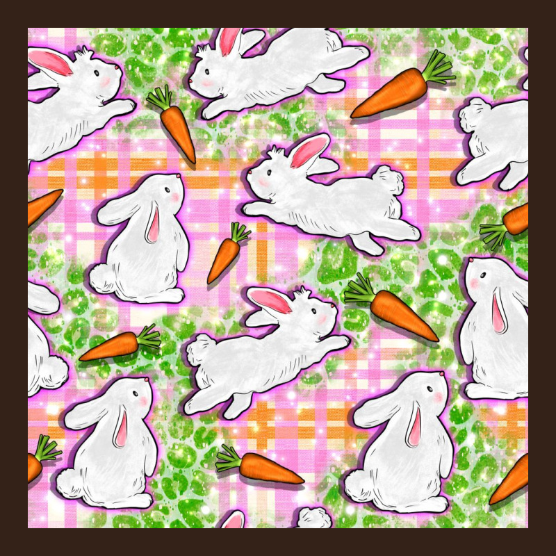 Easter Bunnies With Carrots Seamless Pattern Heavy Core Tee by BundleAndBundleShop | Teevron